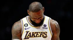 LeBron James en la NBA 2023.