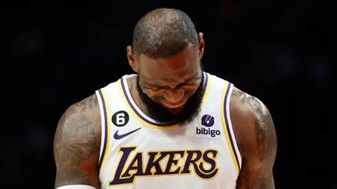 LeBron James en la NBA 2023.