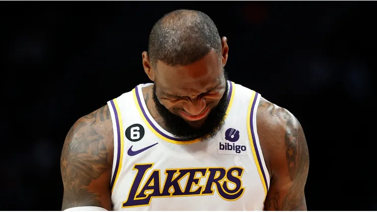 LeBron James en la NBA 2023.