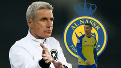 El portugués Luís Castro pasará de Botafogo a Al Nassr de Cristiano Ronaldo.