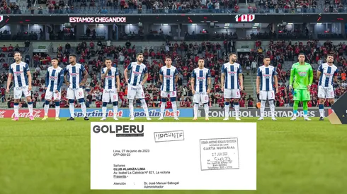 GOLPERU lanzó carta notarial contundente hacia Alianza Lima