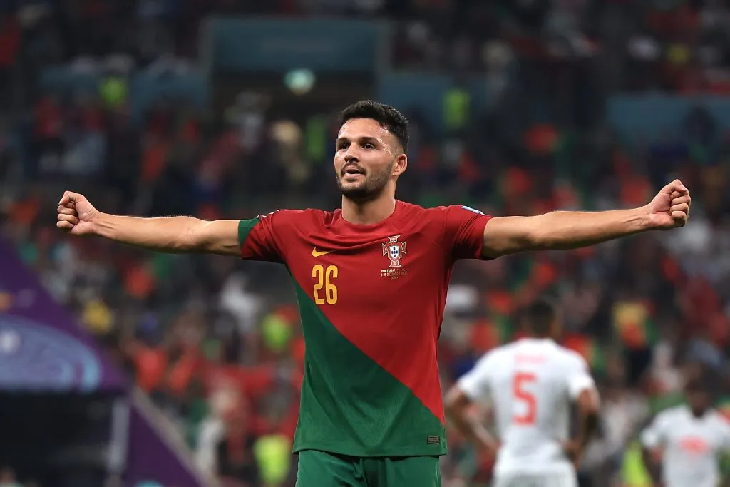 Goncalo Ramos, el nueve que buscan PSG y Manchester United (Photo by Buda Mendes/Getty Images)