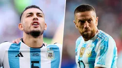 Leandro Paredes dijo que los rumores sobre un conflicto con Papu Gómez en la Selección Argentina son mentira. Getty Images.