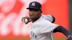Domingo Germán con New York Yankees en la MLB.