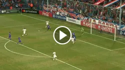 Polenta abrió el marcador ante Metropolitanos de Venezuela.