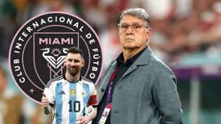 Gerardo Martino dirigirá a Messi en Inter Miami.