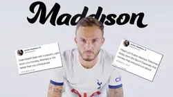 Los tuits de James Maddison contra el Tottenham