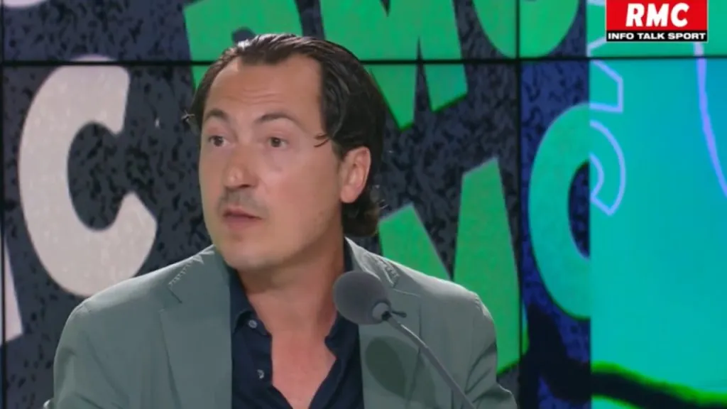 Yvan Le Mée, agente de Ferland Mendy en el programa After Foot de RMC.