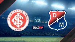 Internacional de Porto Alegre juega contra Independiente Medellín por la Copa Libertadores 2023.