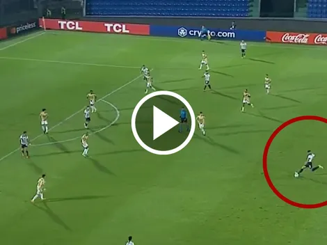 VIDEO | La impresionante atajada de Éverson ante Libertad