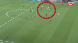 Golazo del Atlético Paranaense y Pablo Míguez criticado en redes sociales