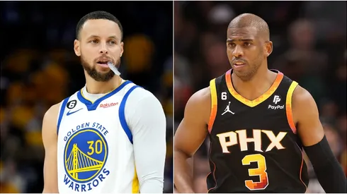Stephen Curry y Chris Paul.