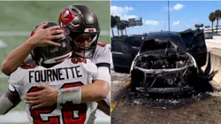 Tom Brady y Leonard Fournette.