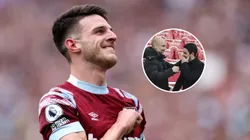 Declan Rice, el fichaje que "se disputan" Guardiola y Arteta.