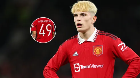 La web del United no deja comprar la camiseta de Garnacho (Photo/Getty)