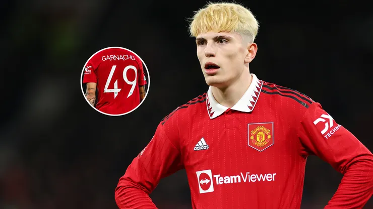 La web del United no deja comprar la camiseta de Garnacho (Photo/Getty)