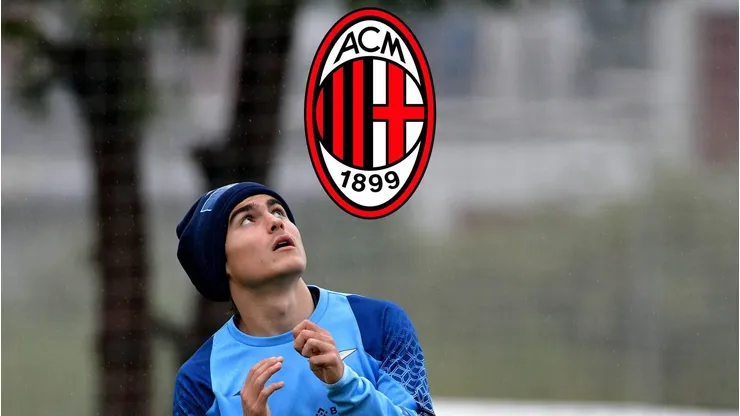 Luka Romero dejaría la Lazio para desembarcar en el AC Milan. Getty Images.