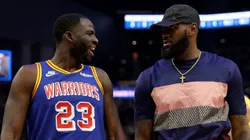 Draymond Green y LeBron James.