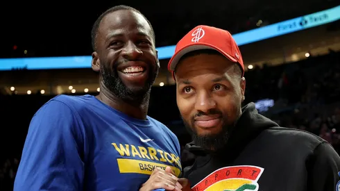 Draymond Green y Damian Lillard.