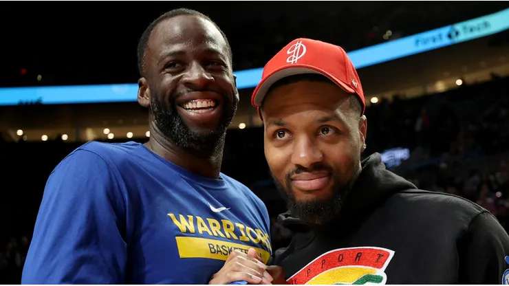 Draymond Green y Damian Lillard.