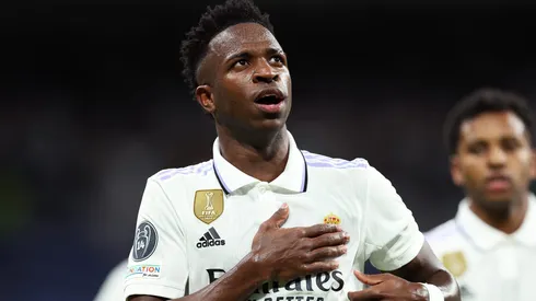 Vinícius Júnior se quedaría en el Real Madrid hasta mediados del 2028. Getty Images.