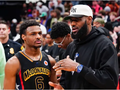 Así llegaría Bronny al NBA Draft para jugar junto a su padre LeBron James