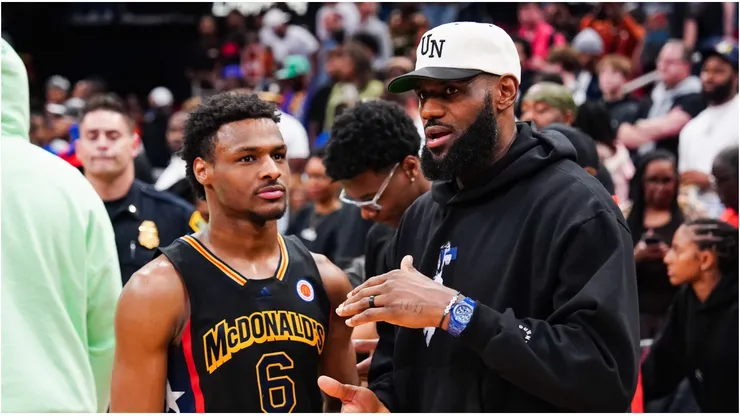 LeBron James y Bronny