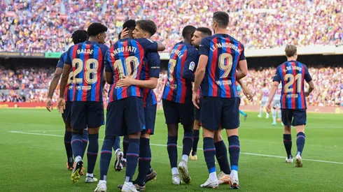 El Culé, en problemas con una figura.