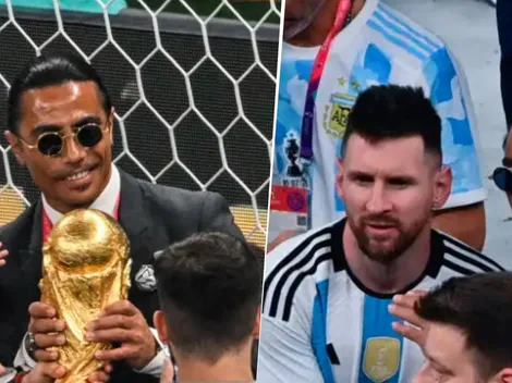 Salt Bae se refirió al episodio que tuvo con Messi post Final de Qatar