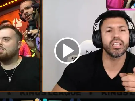 El calentón del Kun Agüero contra el streamer Will: "Dímelo en la cara, imbécil"