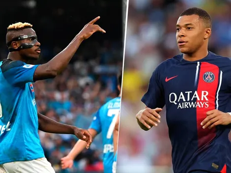 PSG piensa en Osimhen en caso de que se vaya Mbappé