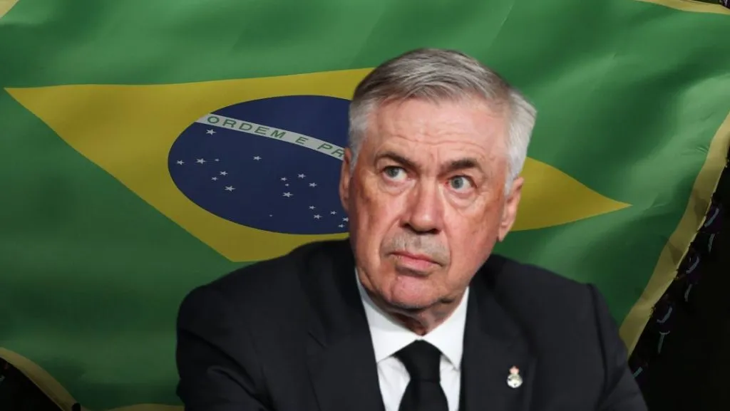Dan por hecha la llegada de Carlo Ancelotti a la Selección de Brasil. Getty Images.