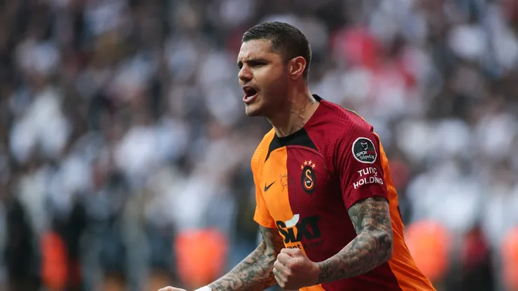 Mauro Icardi fue figura y goleador de Galatasaray en la última temporada.