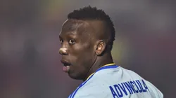 BUENOS AIRES, ARGENTINA - MAY 19: Luis Advincula of Boca Juniors looks on during a match between Argentinos Juniors and Boca Juniors as part of Liga Profesional 2023 at Diego Maradona Stadium on May 19, 2023 in Buenos Aires, Argentina. (Photo by Gustavo Garello/Getty Images)