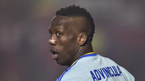 BUENOS AIRES, ARGENTINA - MAY 19: Luis Advincula of Boca Juniors looks on during a match between Argentinos Juniors and Boca Juniors as part of Liga Profesional 2023 at Diego Maradona Stadium on May 19, 2023 in Buenos Aires, Argentina. (Photo by Gustavo Garello/Getty Images)