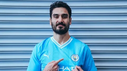 Gündogan apareció en una publicación de Manchester City.