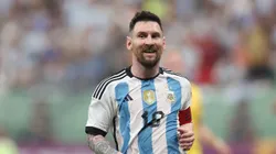 Messi recibió un mensaje de una figura del fútbol.