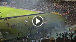 VIDEO | Enfrentamientos entre hinchas de Vasco da Gama y la policía