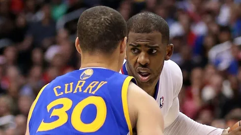 Stephen Curry y Chris Paul.