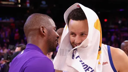 Chris Paul y Stephen Curry.