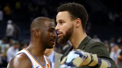 Chris Paul y Stephen Curry.