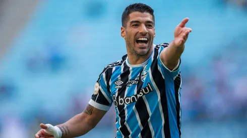 Luis Suárez, delantero de Gremio de Porto Alegre.
