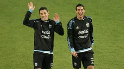 Maxi Rodríguez dijo que la gente de Newell's dará un ejemplo con el recibimiento a Ángel Di María en su partido homenaje. Getty Images.