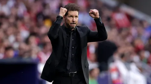 El Cholo tiene motivos para sonreír.