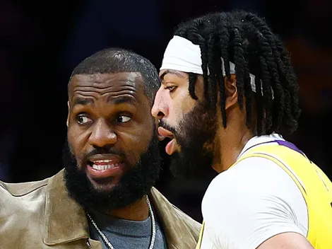 Se filtró lo que piensa LeBron de Davis tras el fracaso de Lakers en la NBA