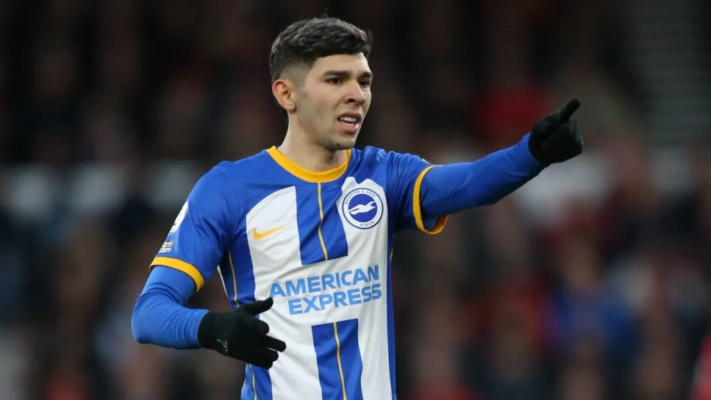 Julio Enciso, promesa del Brighton (IMAGO / Sportsphoto).