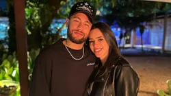 Neymar, junto a su actual pareja Bruna Biancardi.