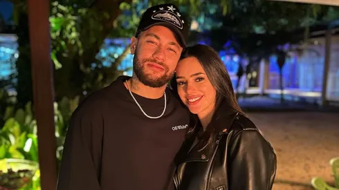 Neymar, junto a su actual pareja Bruna Biancardi.