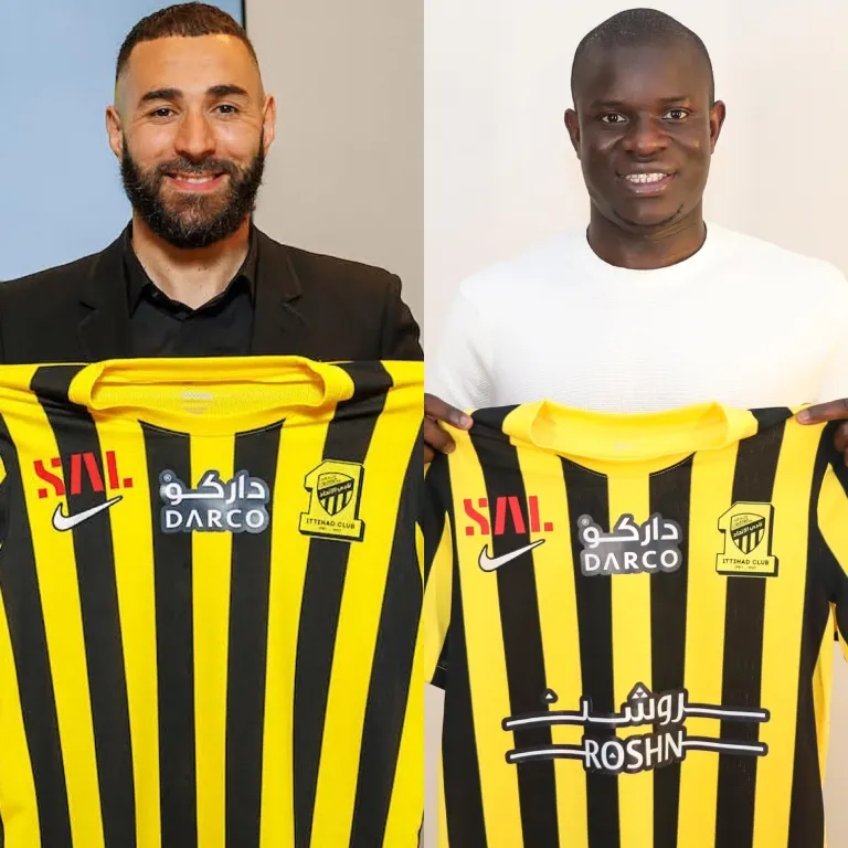 Benzema y Kanté eligieron Arabia Saudita como su próximo destino.