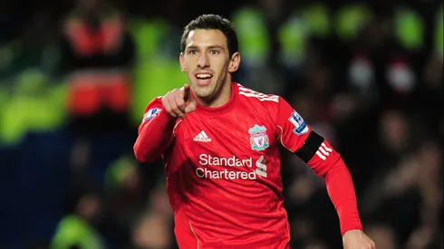 Maxi Rodríguez confesó que mintió en que sabía inglés para llegar al Liverpool. Getty Images